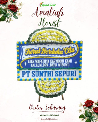 Papan Bunga Duka di Seram Barat